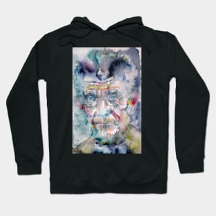 SAMUEL BECKETT watercolor portrait .3 Hoodie